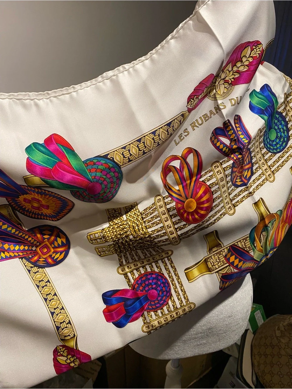 Hermes Silk Scarf